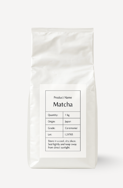 Ceremonial Matcha Bulk Bag (1 KG)